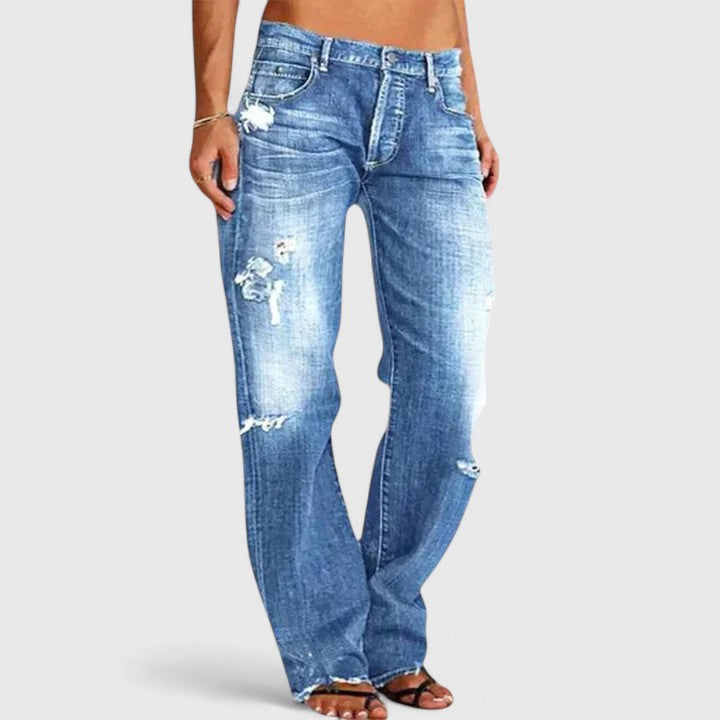 Dakara™ | Distressed Bootcut Jeans