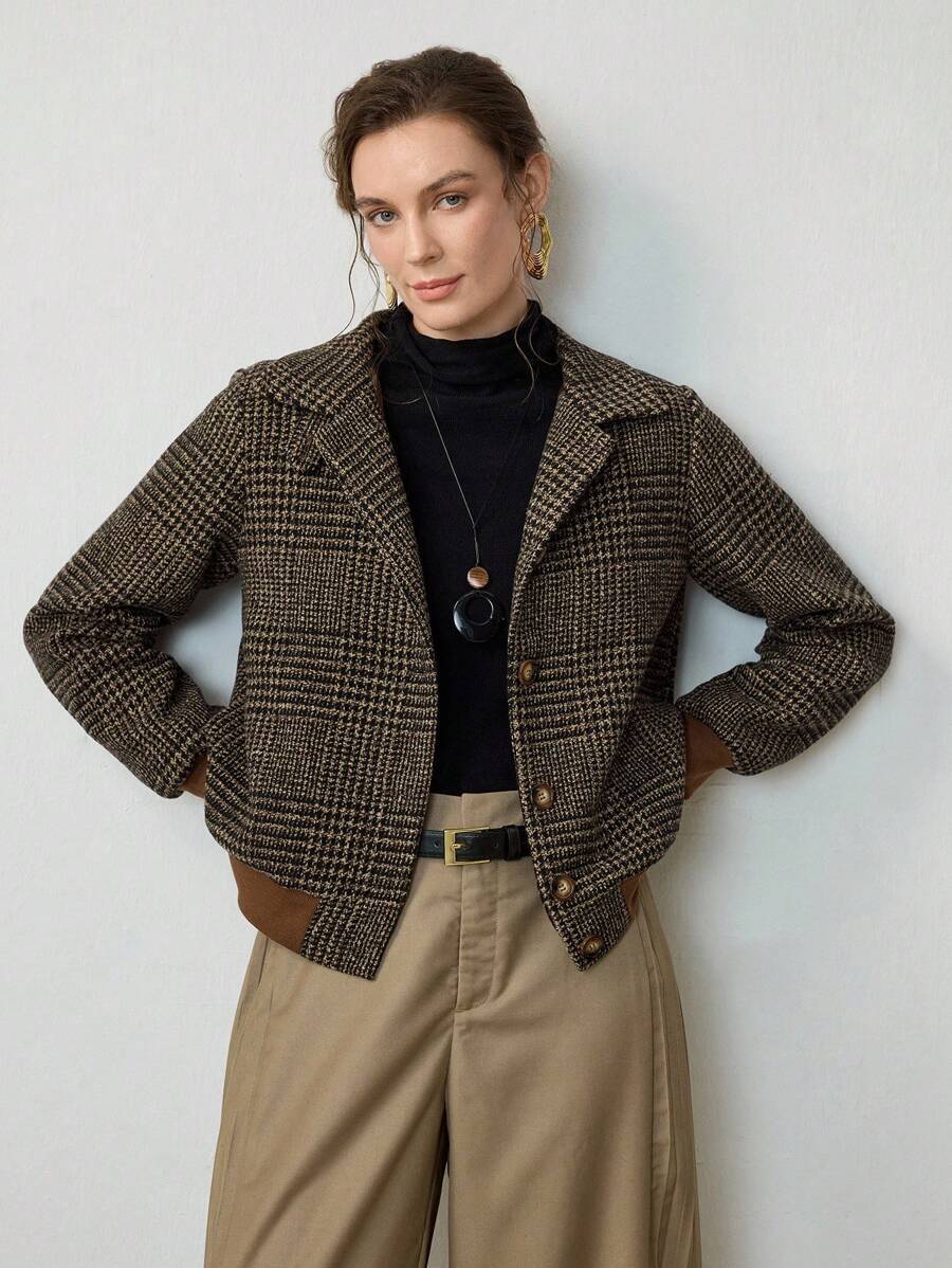 Blythe | Cropped Tweed Jacket