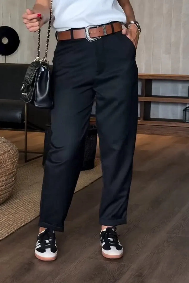 Ninette™ | Sharp Fitted Trousers