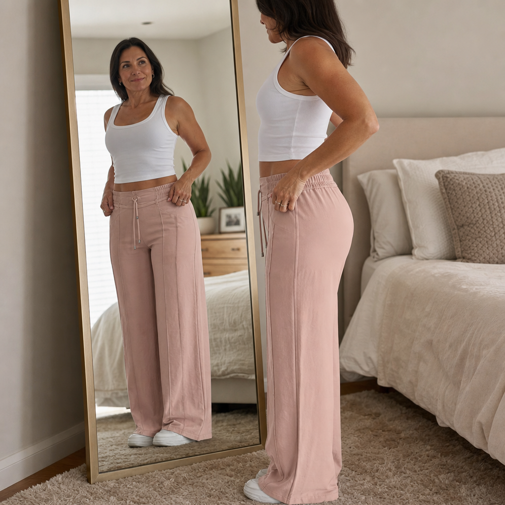 Tamsin™ | Drawstring Wide-Leg Trousers