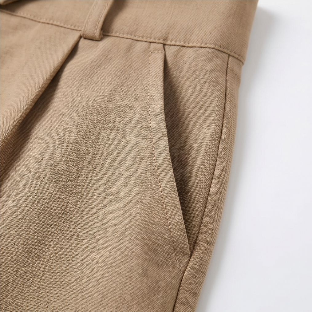 Lunavia™ | Pleated Tailored Shorts