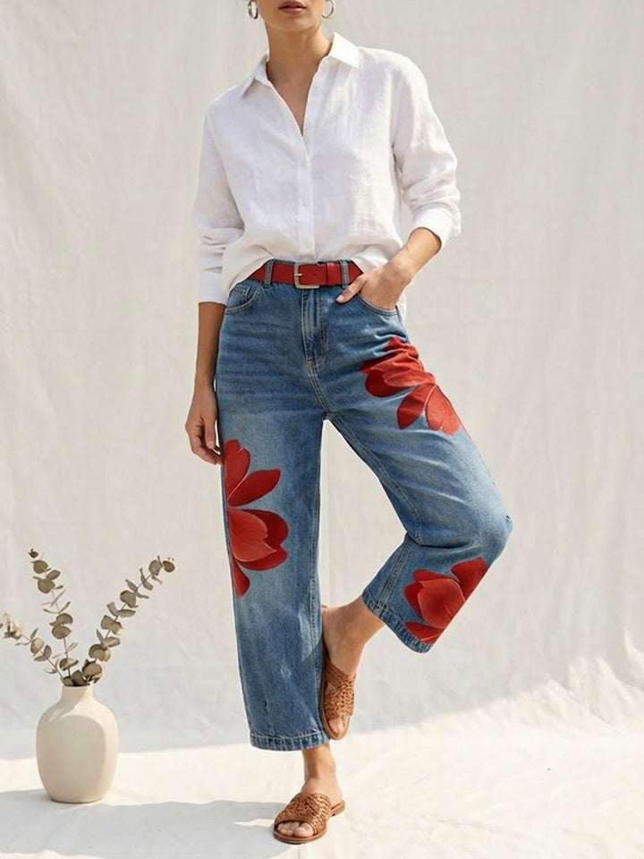 Marisela™ | Floral Everyday Pants