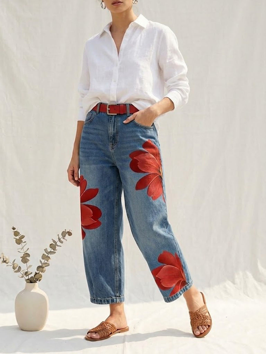 Marisela™ | Floral Everyday Pants