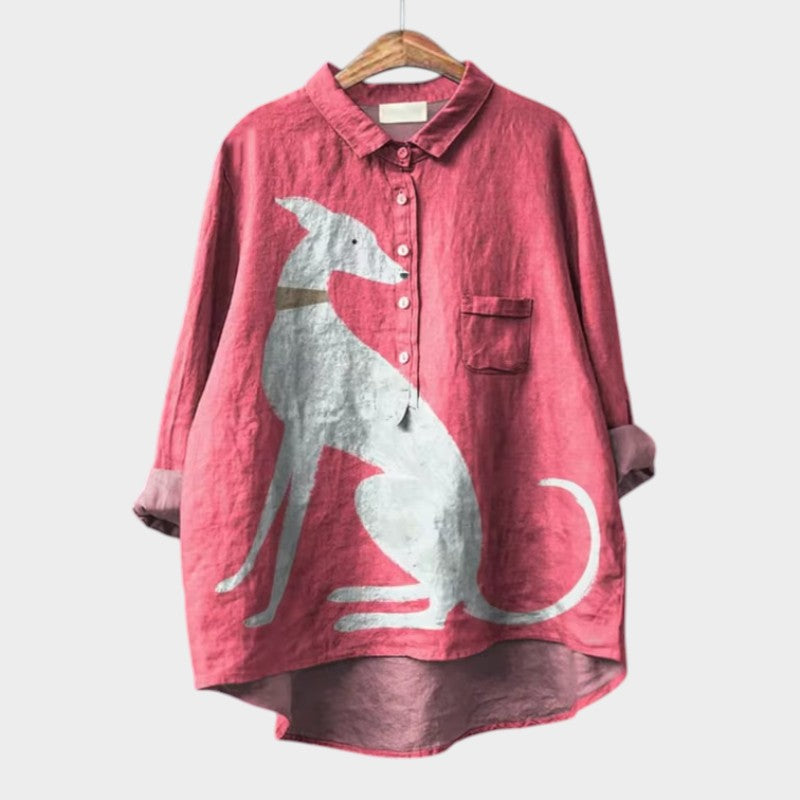 Amélie | Elegant Linen Shirt