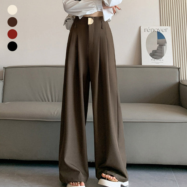 Arlithyn™ | High-Waisted Tailored Trousers