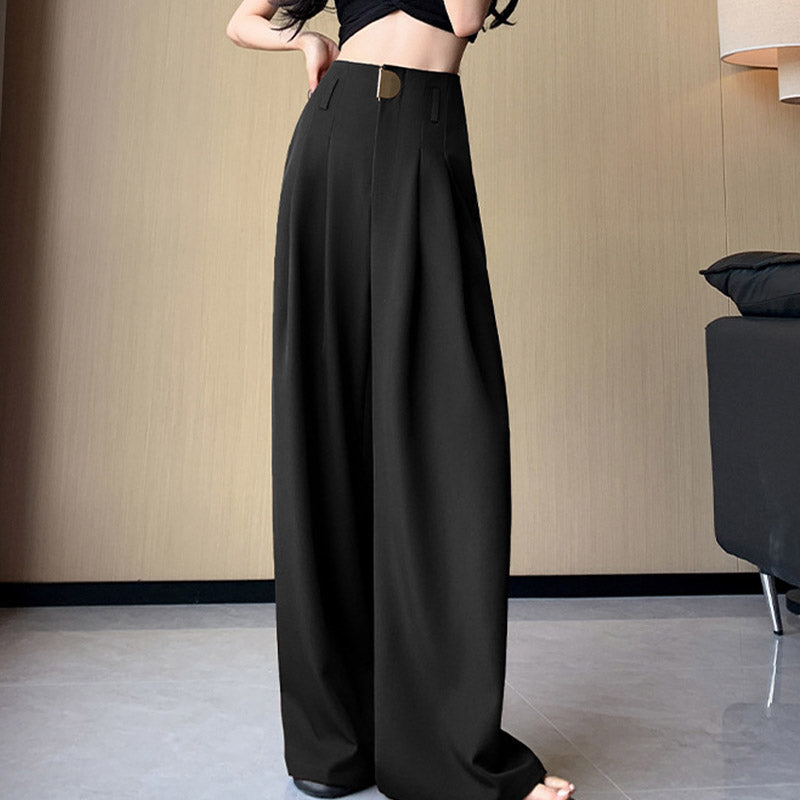 Arlithyn™ | High-Waisted Tailored Trousers