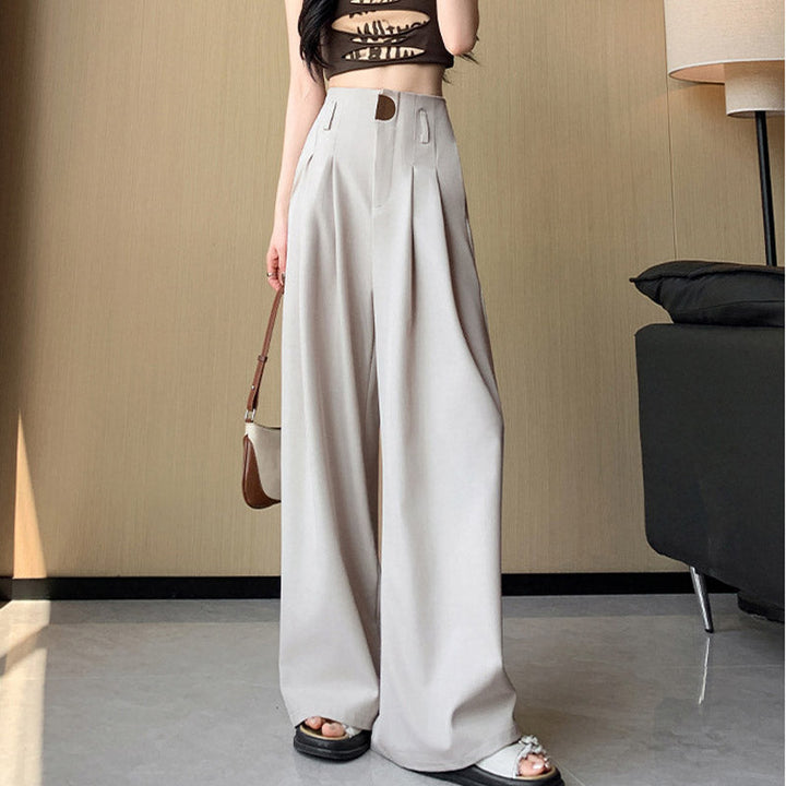 Arlithyn™ | High-Waisted Tailored Trousers
