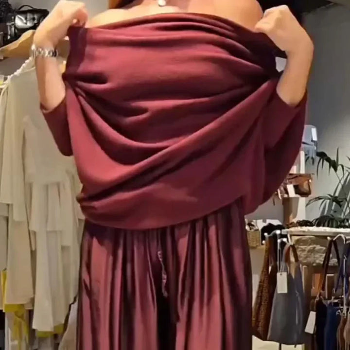 Gala – Elegant off-the-shoulder outfit