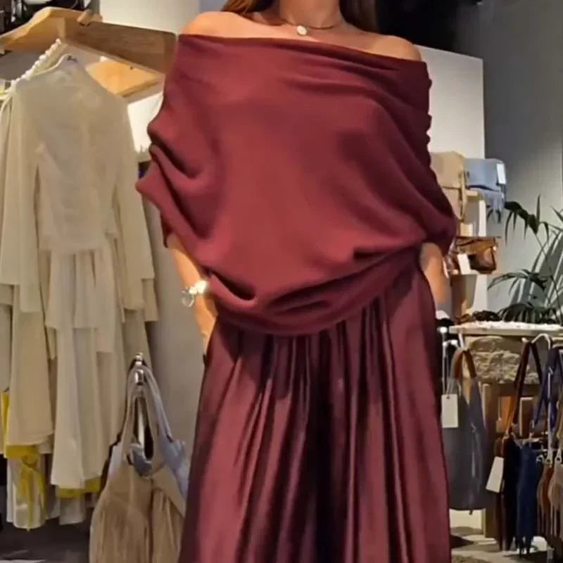 Gala – Elegant off-the-shoulder outfit