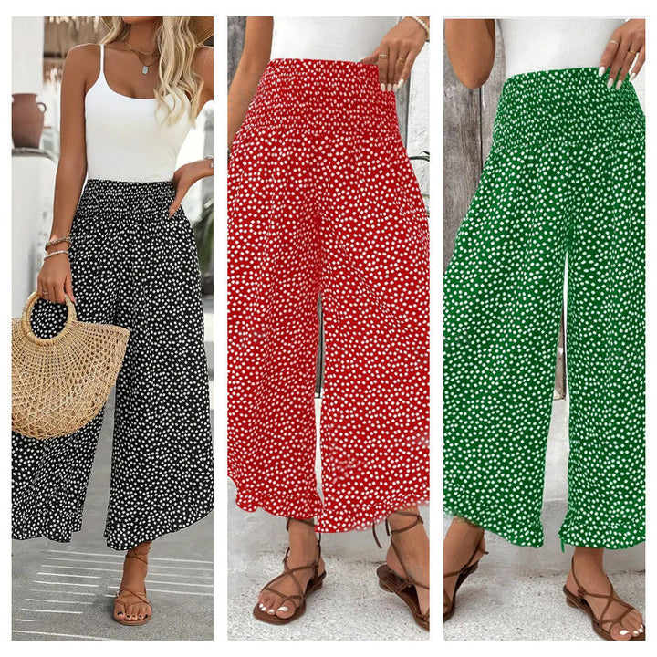 Adeline™ | Flowy High-Waist Wide-Leg Pants