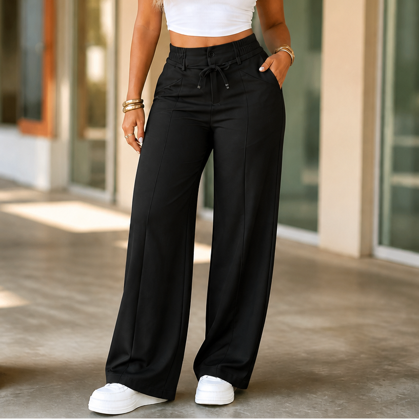 Farline™ | Wide-Leg Cargo Pants
