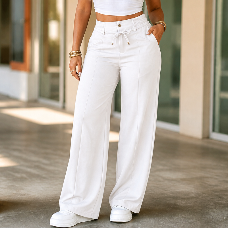 Farline™ | Wide-Leg Cargo Pants