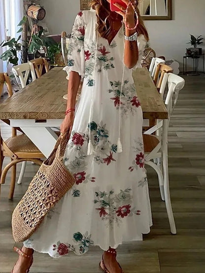 Dianna | Boho Tummy Coverage Dress
