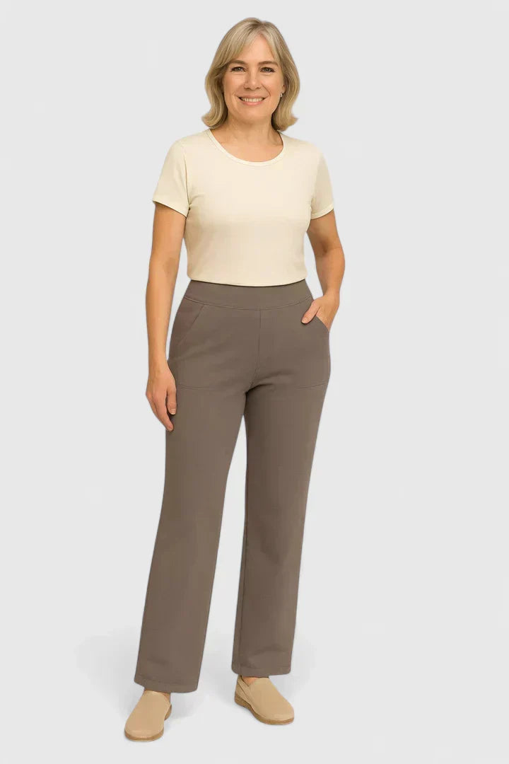 Amie™ | Elegant Straight-Leg Pants