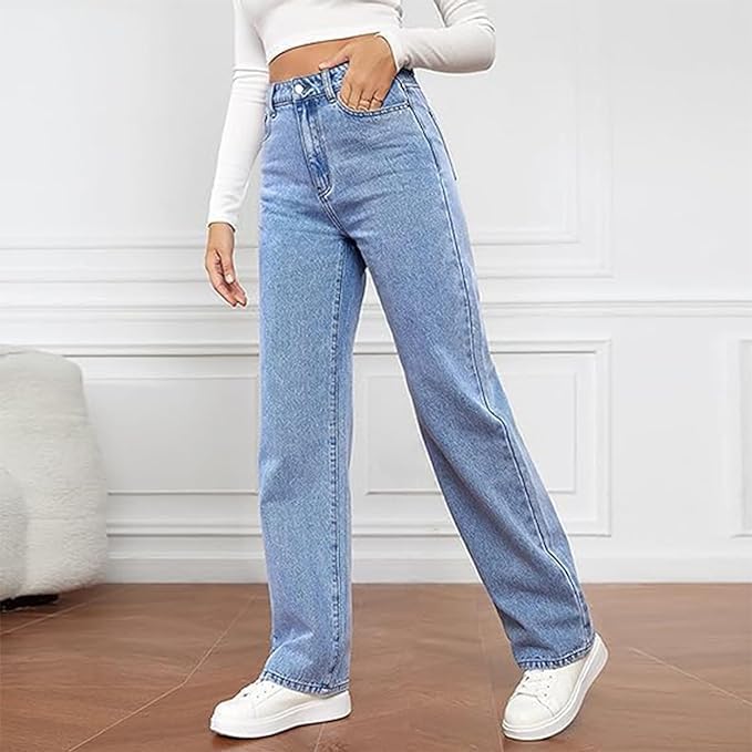 Melisande™ | High-Waist Wide-Leg Jeans